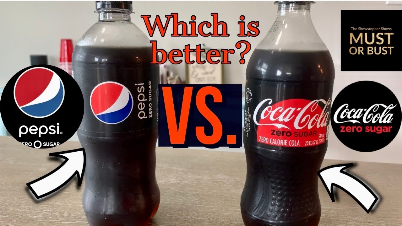Coca-Cola® Zero Sugar VERSUS Pepsi® Zero Sugar REVEW | MUST OR BUST