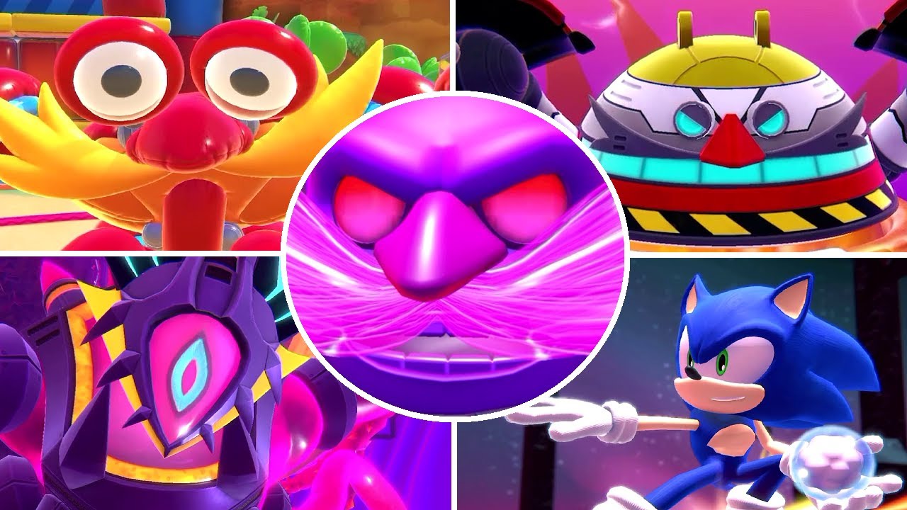 Sonic Dream Team Movie - All Bosses