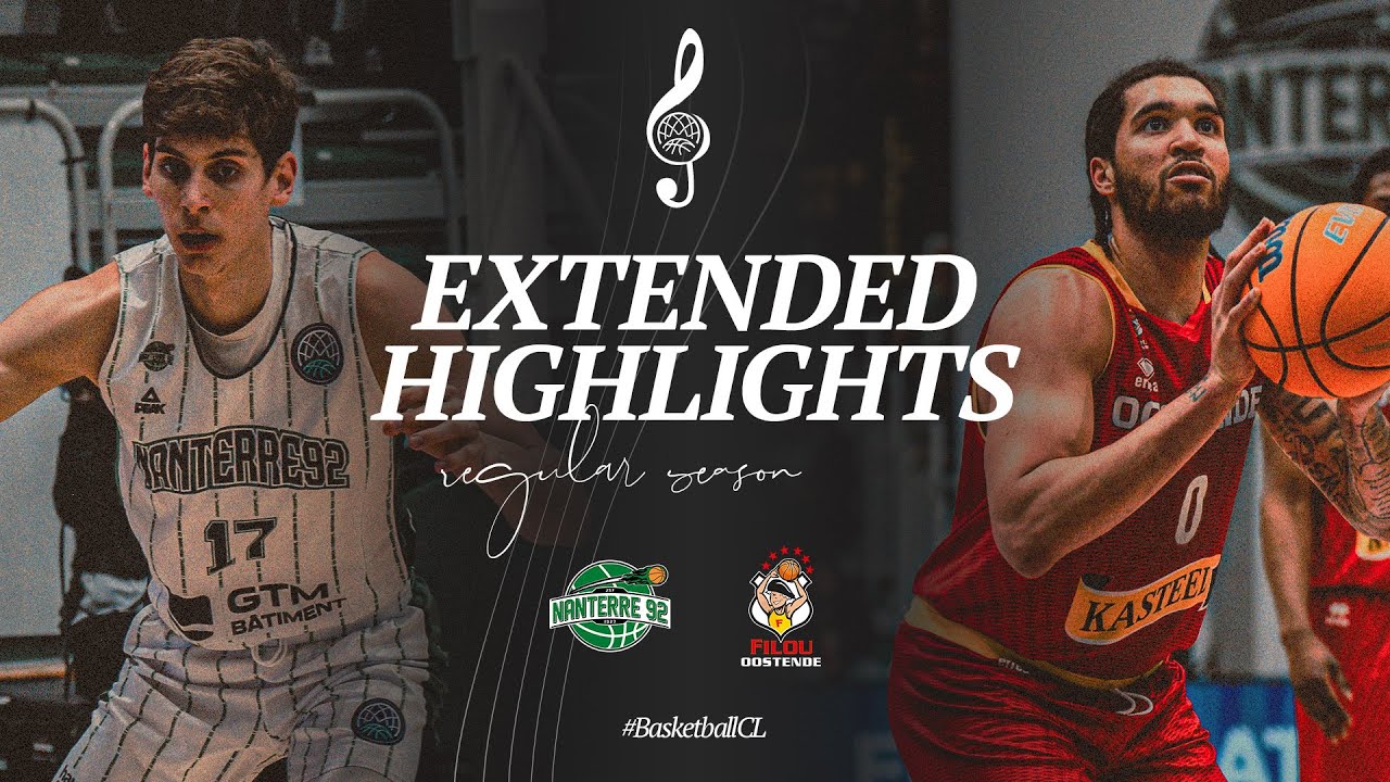 Nanterre 92 v Filou Oostende | Full Game Highlights | 