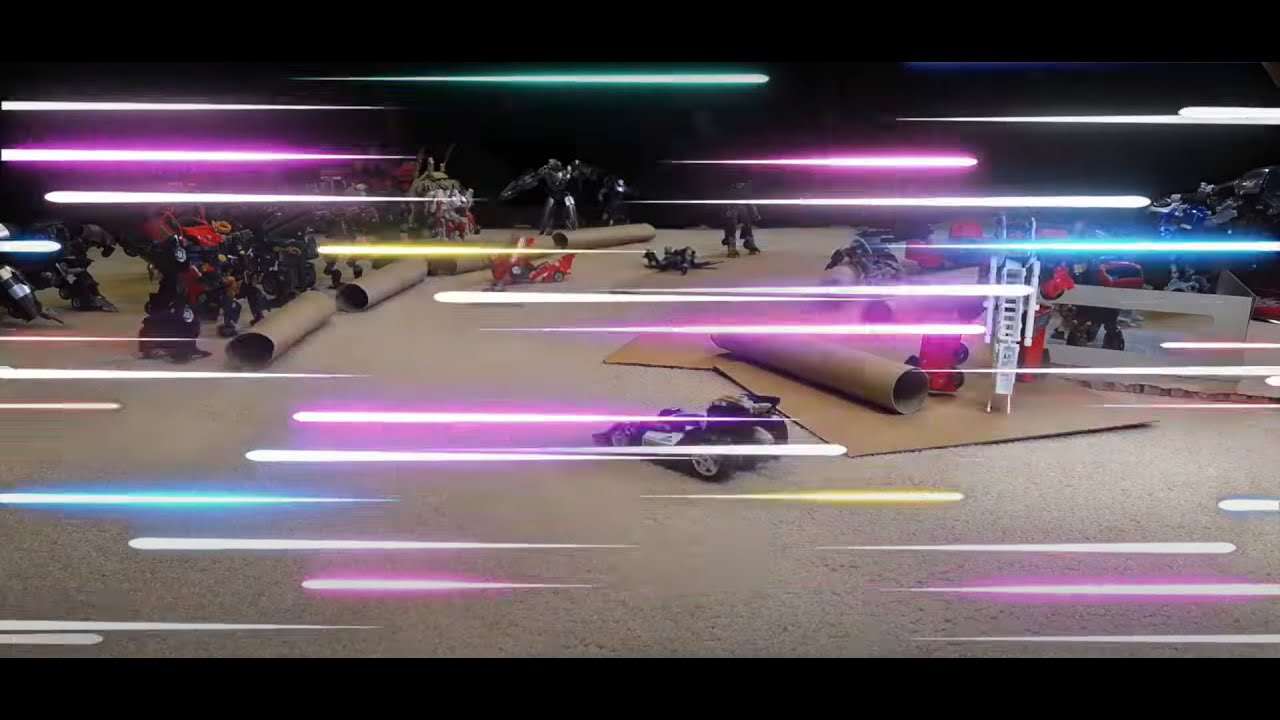 Transformers Stopmotion Episode 1: The Fall of Cybertron