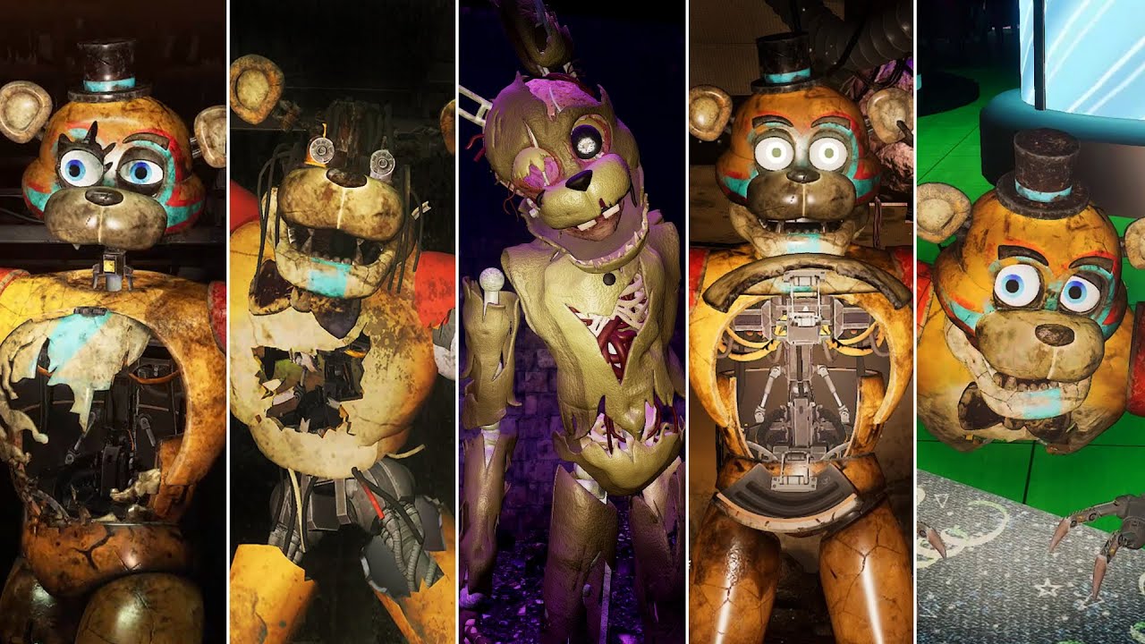 FNAF Security Breach - OnlyFreddy Final Stage (feat. Scraptrap)