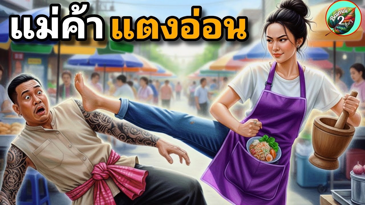 ☘️แม่ค้าแตงอ่อน☘️ ฮู้จักอีแตงน้อยไปแล้ว!! บักหนุ่มกุงเทพ | จบใจตอน