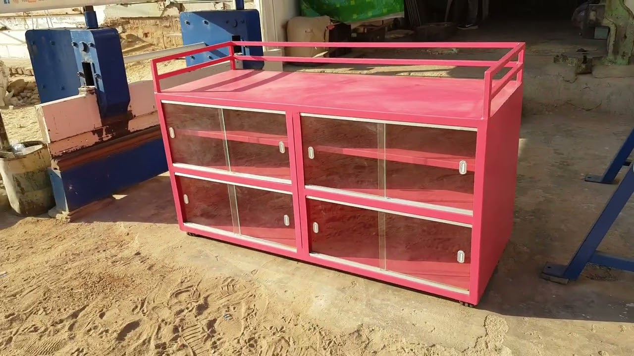 Metal Counter for Provision Store | MITTAL STEEL PRODUCTS