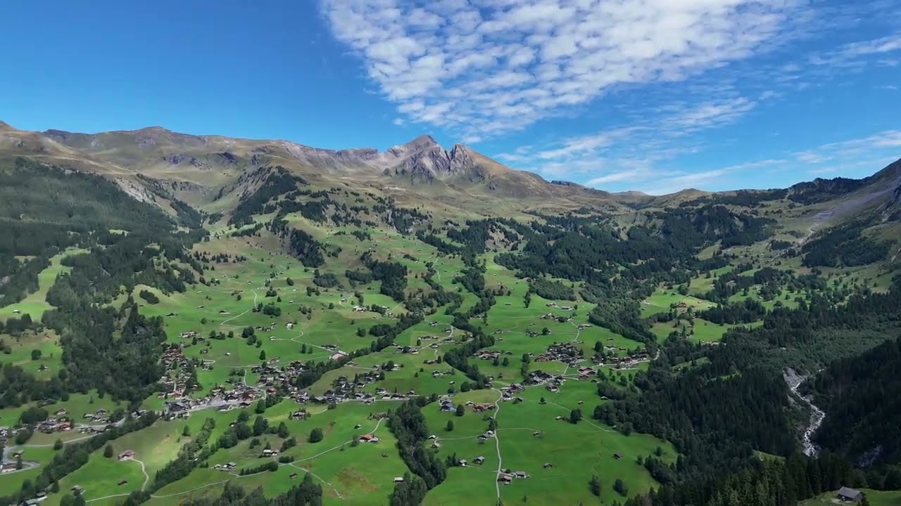 [4K] 🇨🇭스위스 핑슈텍 2차 드론 영상