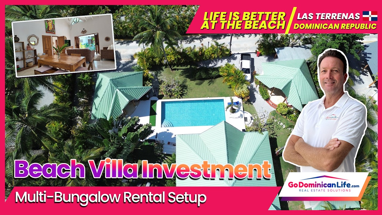 LARGE COSON BEACH PROPERTY – Villa With 4 Guest Bungalows | Real Estate Solutions