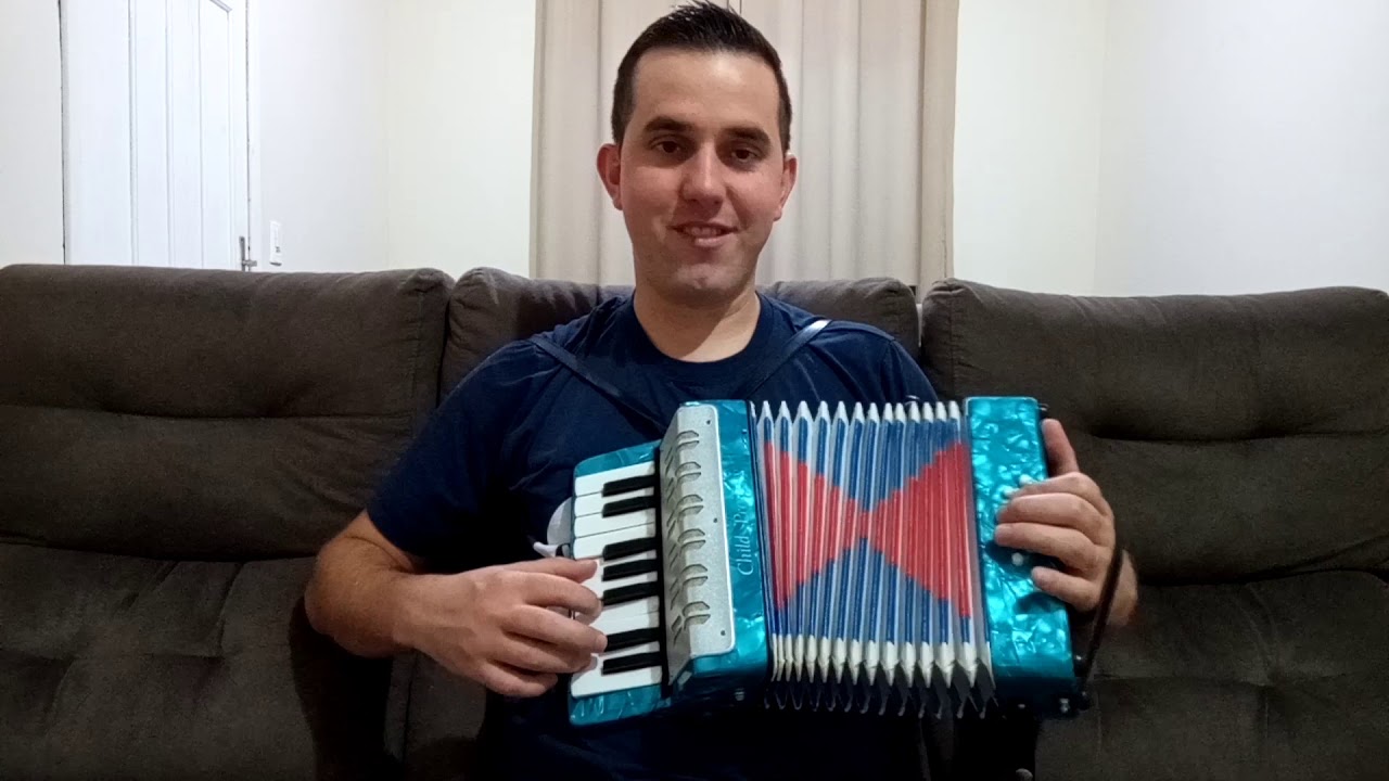 Riacho do Navio acordeon 8 baixos vídeo aula