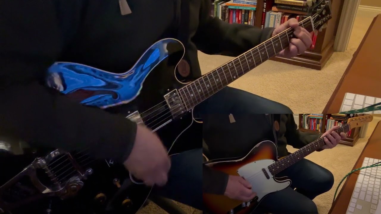 The Replacements I Will Dare guitar cover: Fractal Axe FX3 + Gibson 59  335 + Fender Telecaster