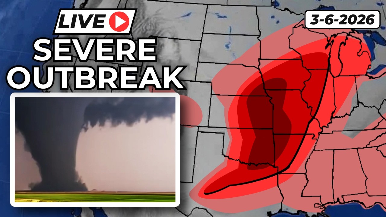 Severe Weather Coverage  and the Michigan Tornado Emergency, As It Happened Live on March 6, 2026