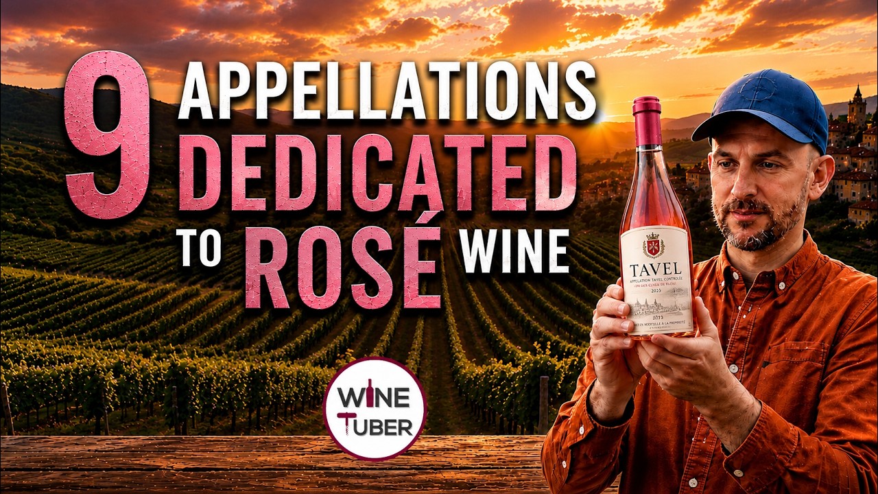 9 wine appellations dedicated to Rosé wines only!