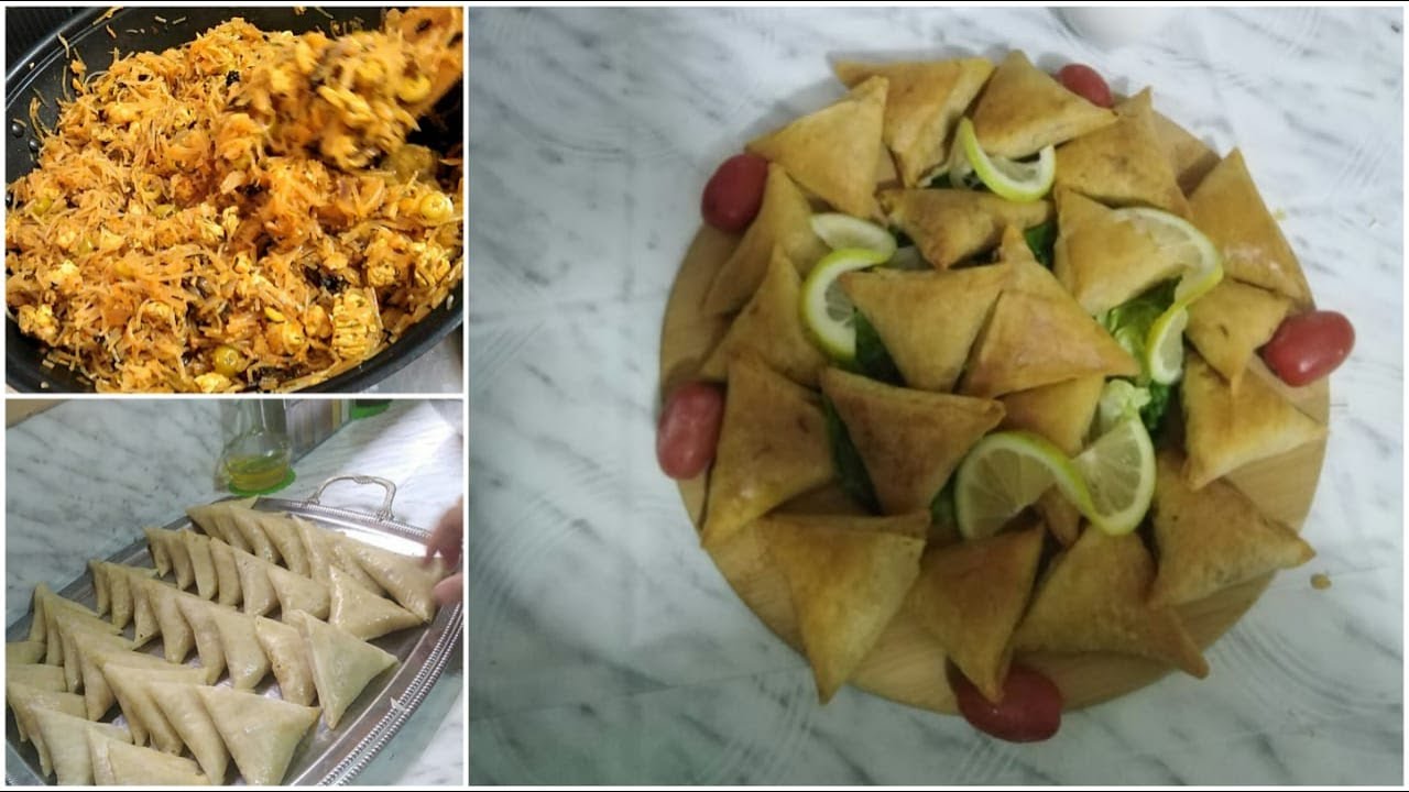 😋بريوات بحشوة الدجاج بمداق الحوت كيجيو رائعين ومقرمشين متشبعوش منهم👍