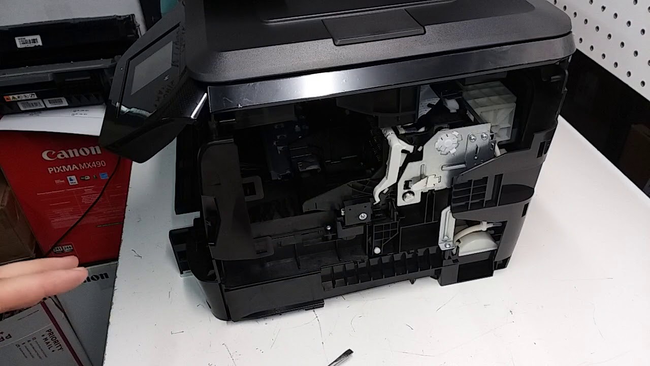 Fix Carriage Jam on HP 8710 and 8715 Printer