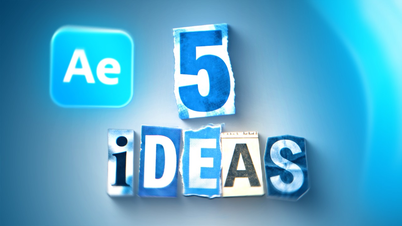 5 Editing Ideas You Should Try | After Effects