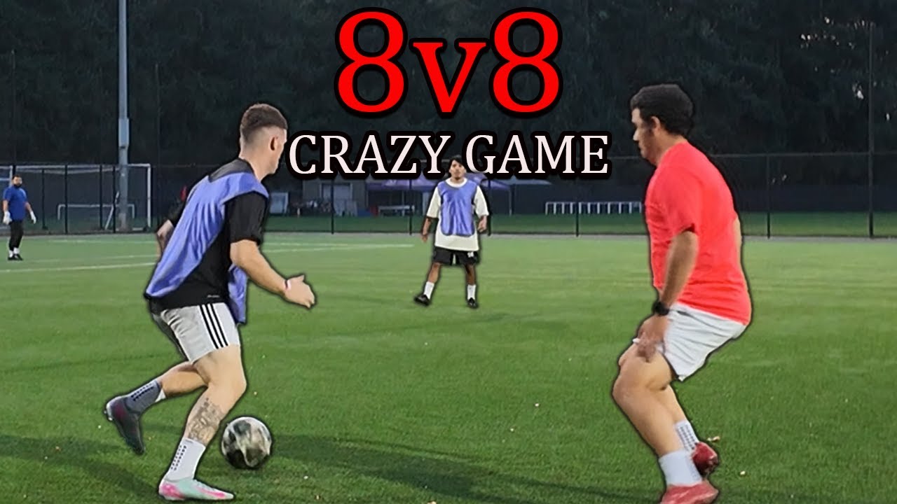 CRAZY 8v8 SOCCER MATCH | INSANE COMEBACK!!