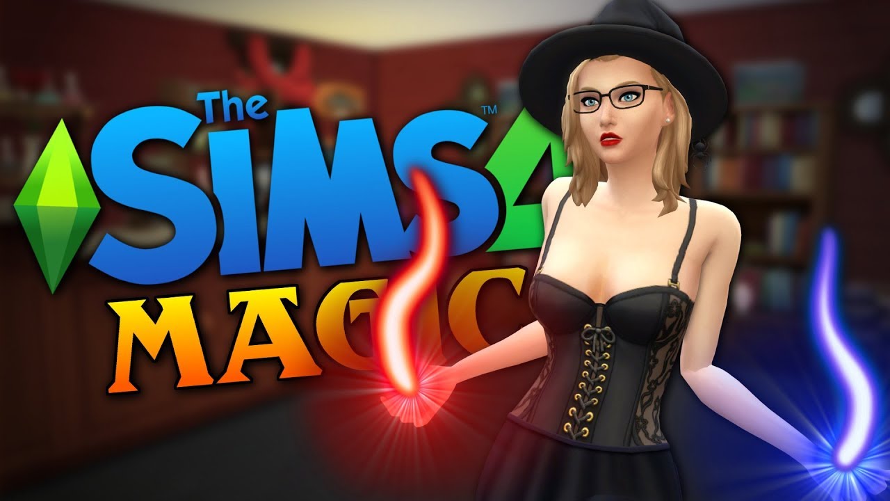 MAKING MAGIC - Sims 4 Magic Mod - The Sims 4 Funny Story #3