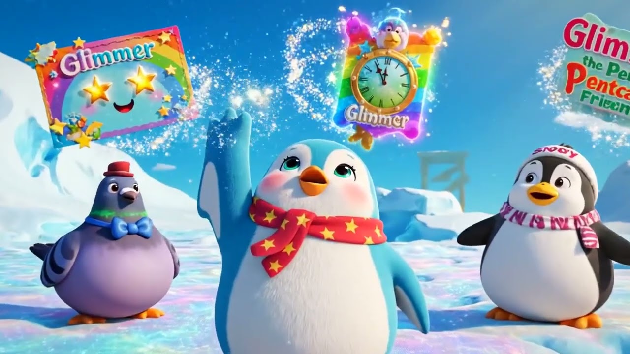 Hebrew | הפינגווין שרצה לראות את ביג בן | The Penguin Who Wanted to See Big Ben | kids song