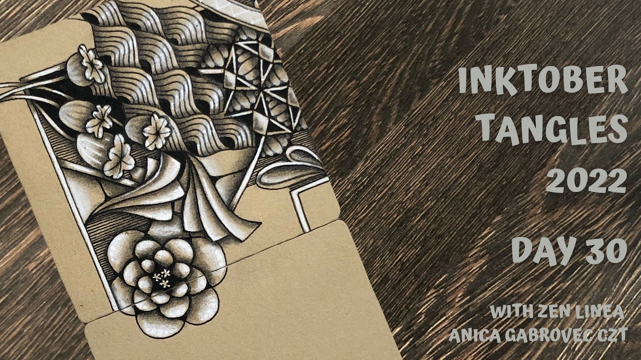 Inktober Tangles 2022 • Day 30 • SaveU