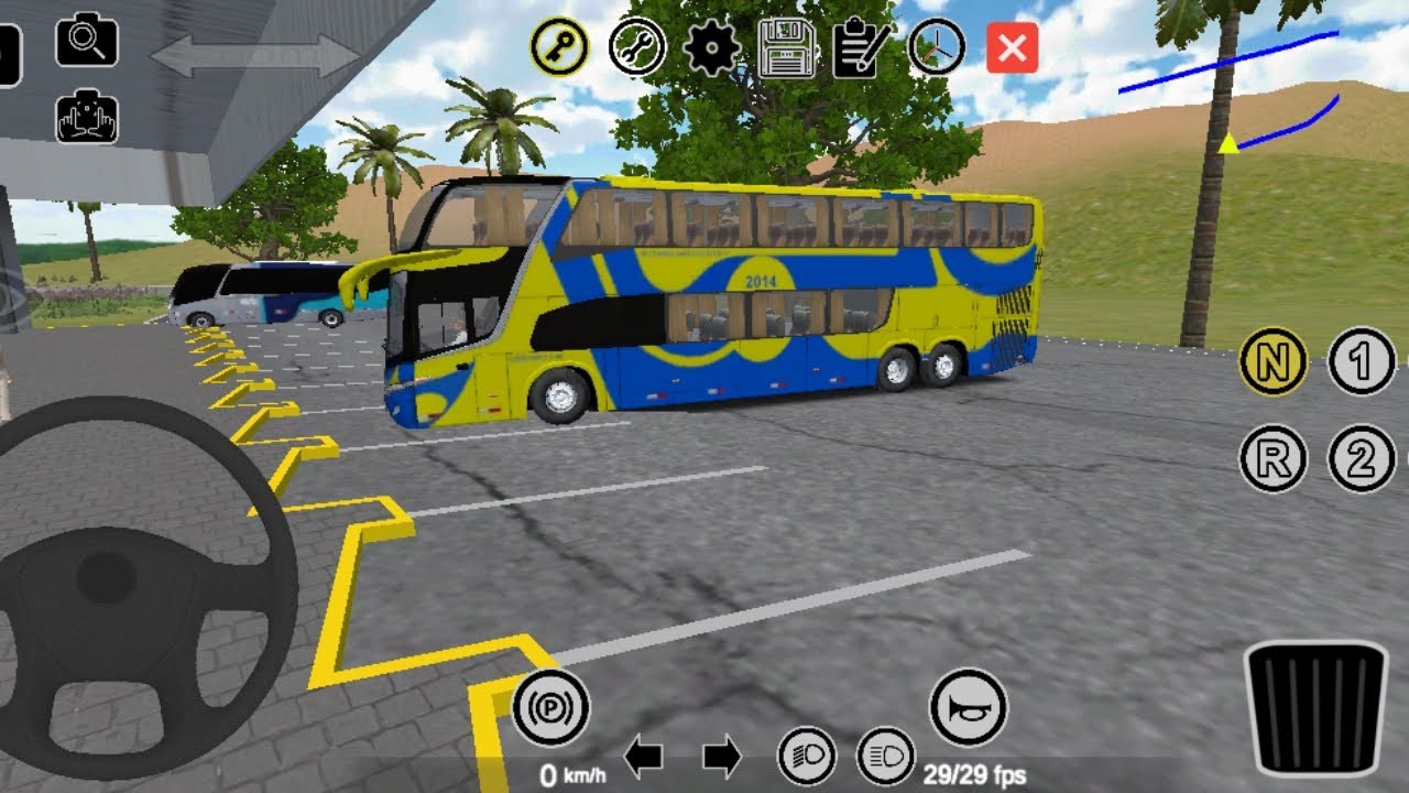 Proton bus simulator road gameplay