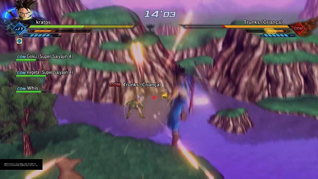 Testando o nível 95 no xenoverse 2