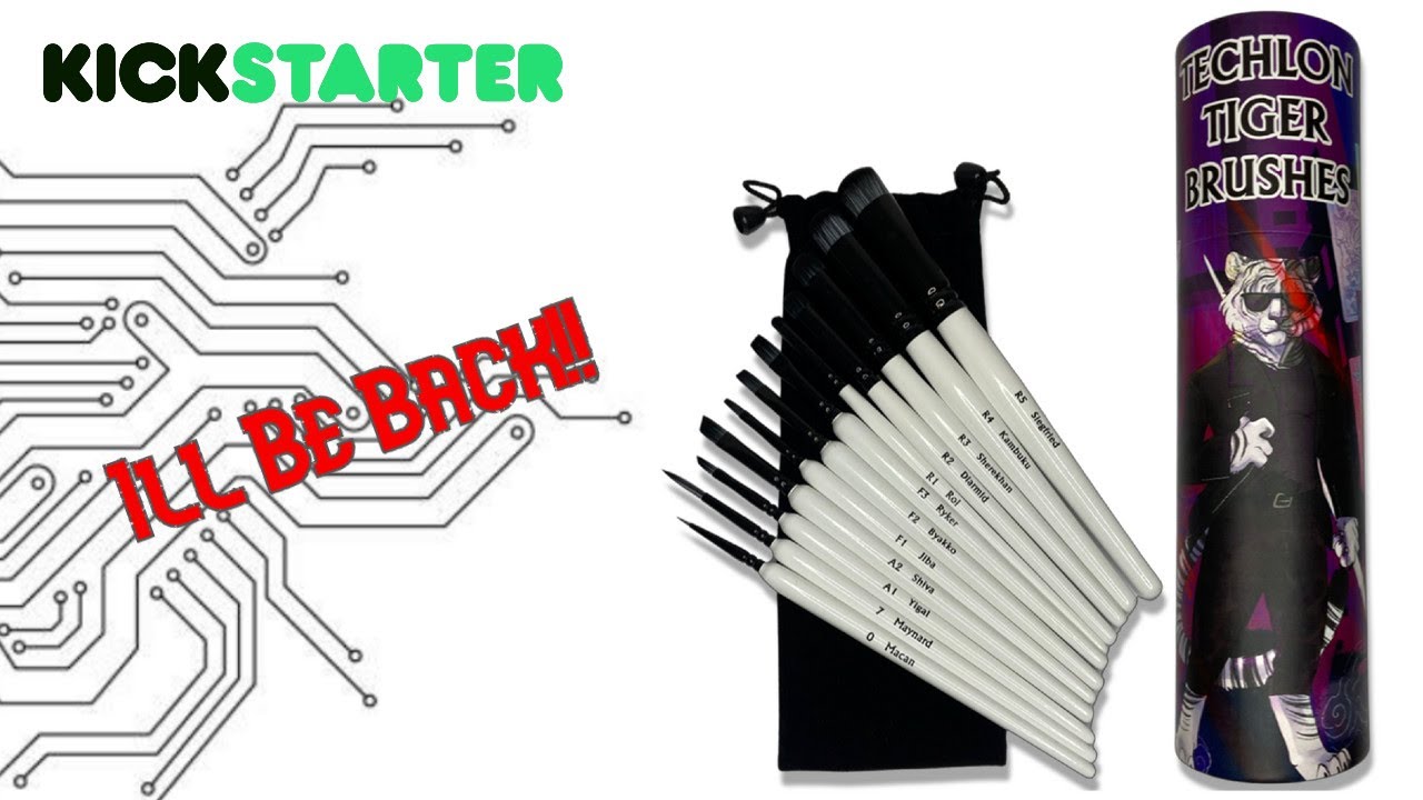 Chronicle Cards Tiger Techlon Drybrush (Kickstarter Edition)