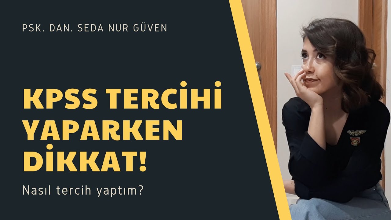 1- KPSS'de Tercih Zamanı! Nelere dikkat etmeli?