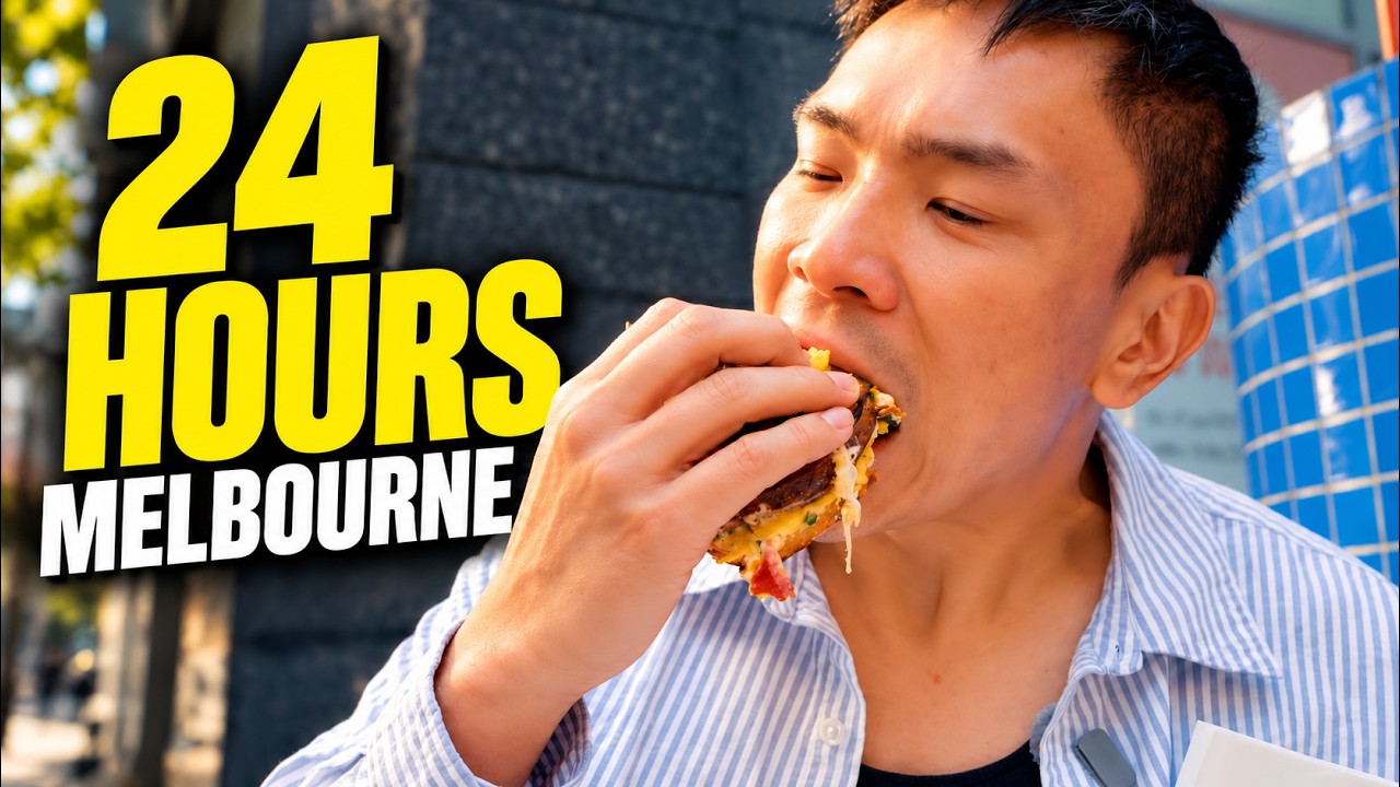 24 HOURS IN MELBOURNE THIS IS WHAT I ATE.