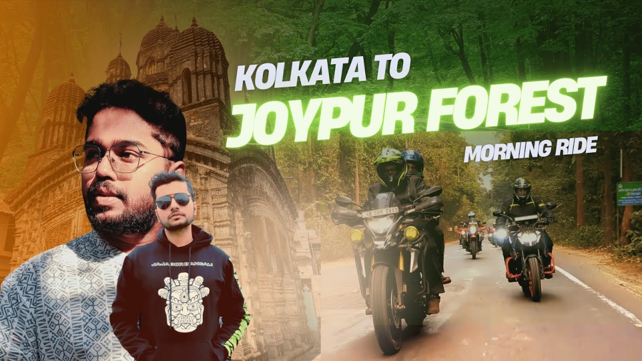 New Year's First Sunday Ride | Kolkata To JOYPUR FOREST Group Ride | Vroom Diaries