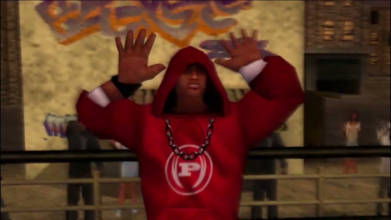 Def Jam Vendetta (JPN): Handicap Match 2 @ Da Bridge (Hard)