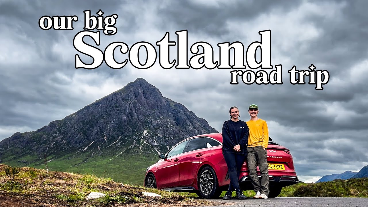 Driving around Scotland for a week ⛰️🚗  travel vlog