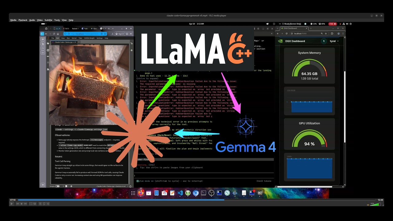 Claude Code + Llama.cpp + Gemma 4: Local AI Coding Put to the Test