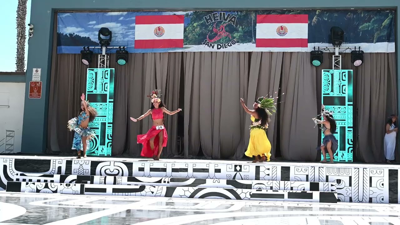 Heiva San Diego 2025 Mehura - Adelynn, Aerianna, Alana & Aliya