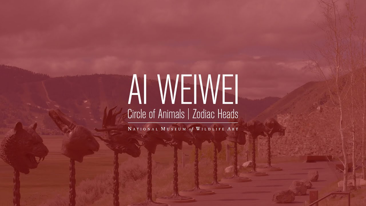 Ai Weiwei Zodiac Heads at the National Museum of Wildlife Art