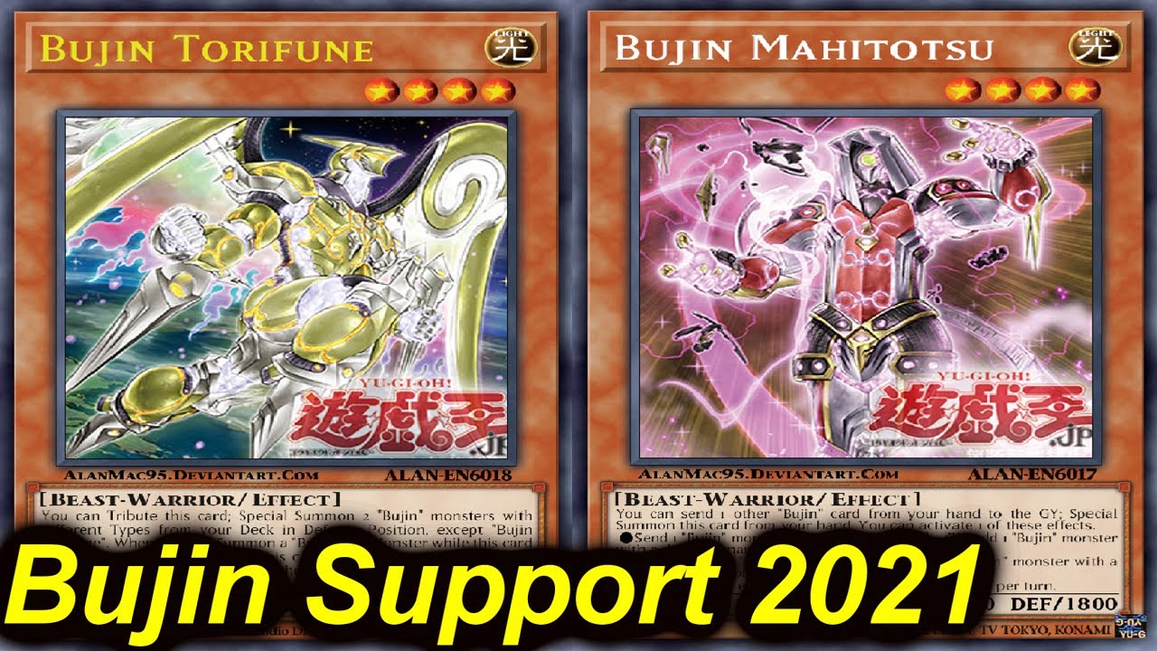 【YGOPRO】BUJIN NEW SUPPORT DECK 2021