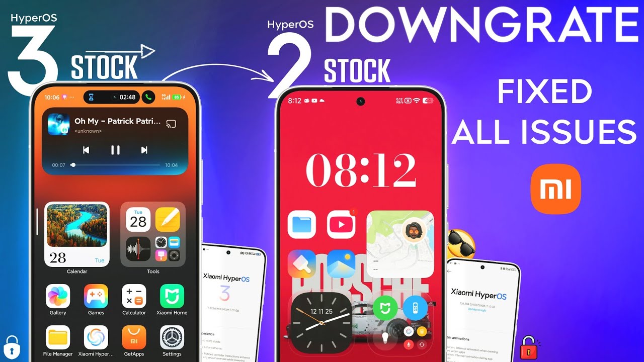 Downgrade HyperOS 3 & Fix All Issues: Random Reboots, Lag, Freezing &ndash; Works on All Devices! 
