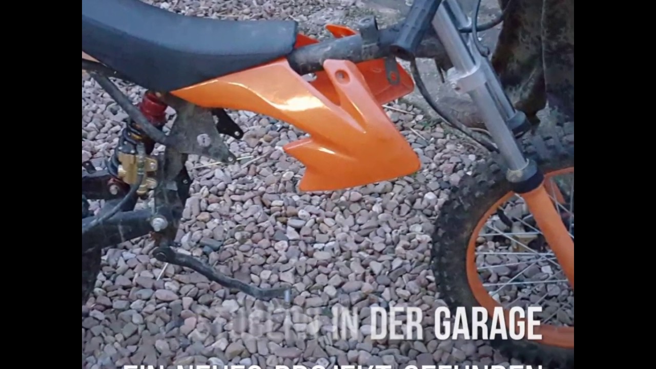 Team Monster Mofarennen 2017 Umbau Zündapp ZS 25 mit Pitbike Rahmen