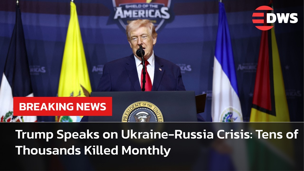 U.S. President Donald Trump Discusses Ukraine Conflict, Human Losses & U.S. Role in Diplomacy | AC15