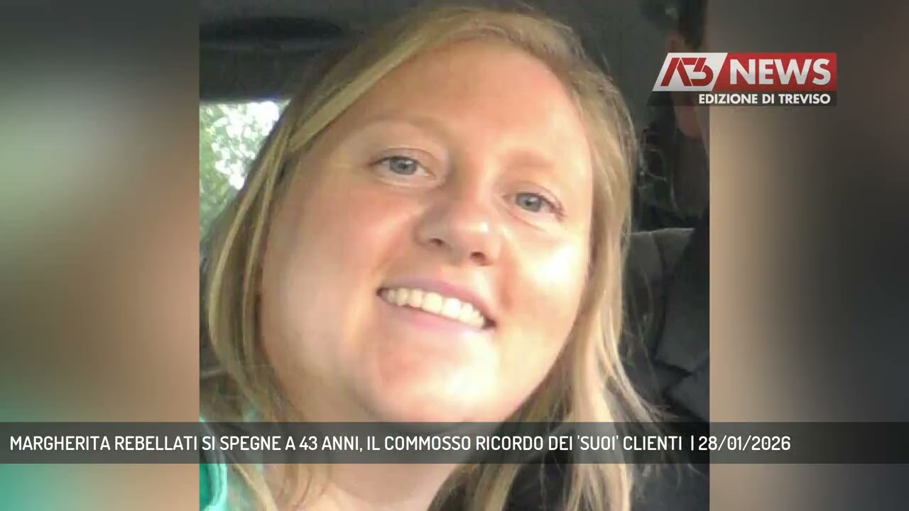 MARGHERITA REBELLATI SI SPEGNE A 43 ANNI, IL COMMOSSO RICORDO DEI 'SUOI' CLIENTI  | 28/01/2026