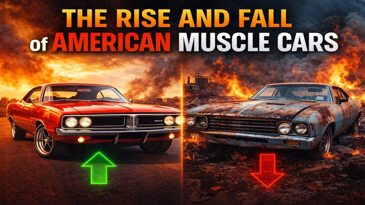 The Rise and Fall of American Muscle Cars
