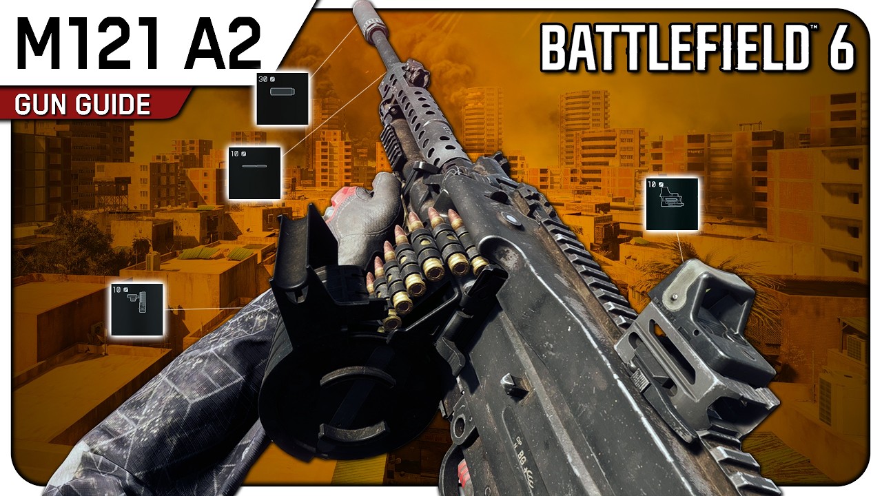 The NEW M121 A2 LMG Kicks Hard But Hits Harder in Battlefield 6!
