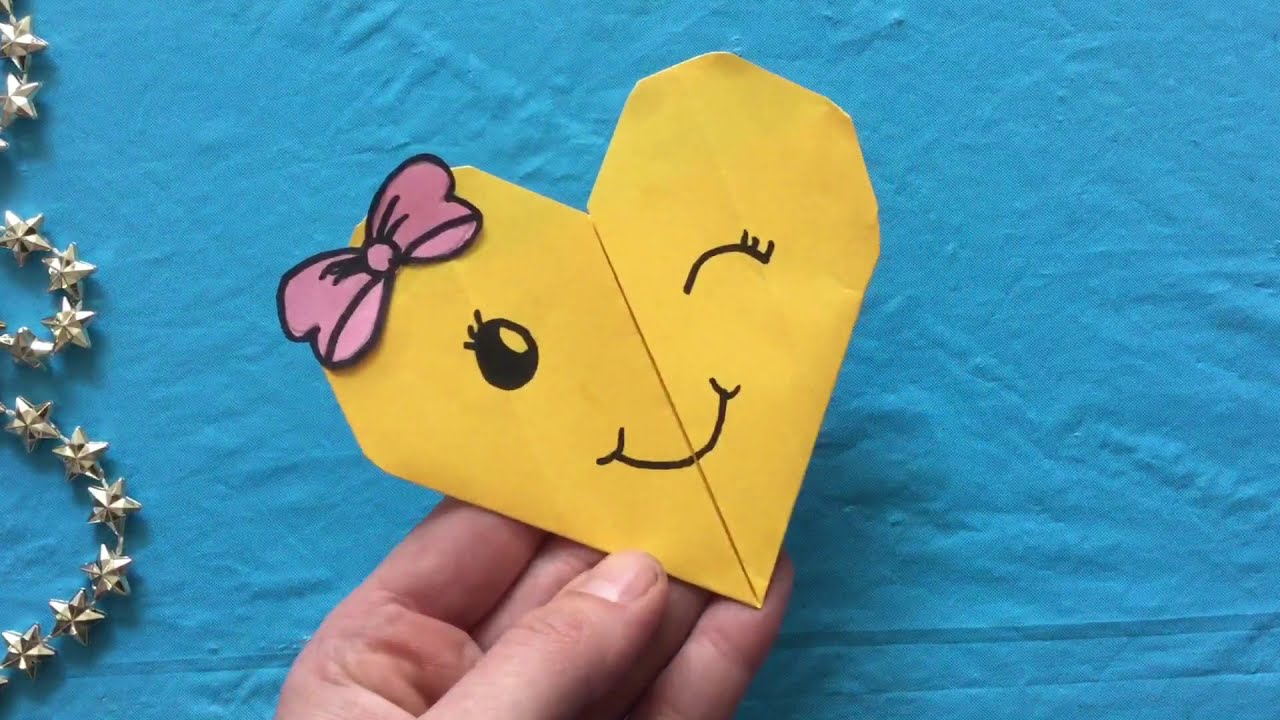 ➜ ➜ BRICOLAGE EN PAPIER - Diy cadeau fete des meres - ORIGAMI FACILE