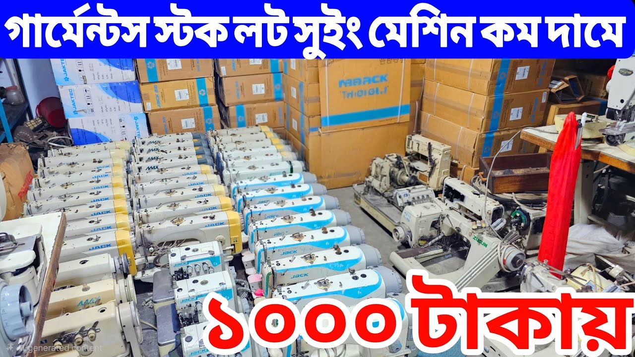 জেক সেলাই মেশিনের দাম জানুন | jack sewing machine | Jack, Juki, Zoje sewing machine price in bd