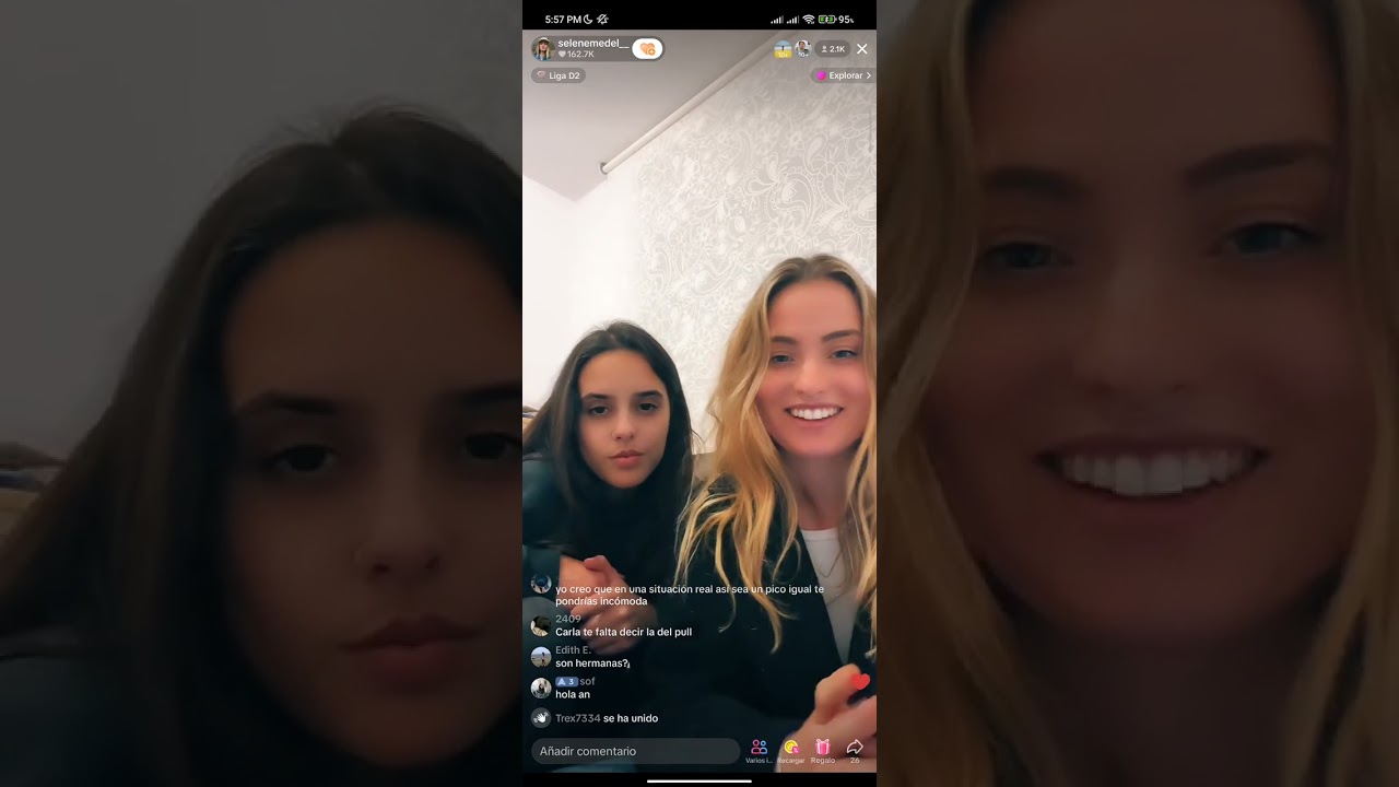 Selene y Carla - Tiktok 20/02/2024
