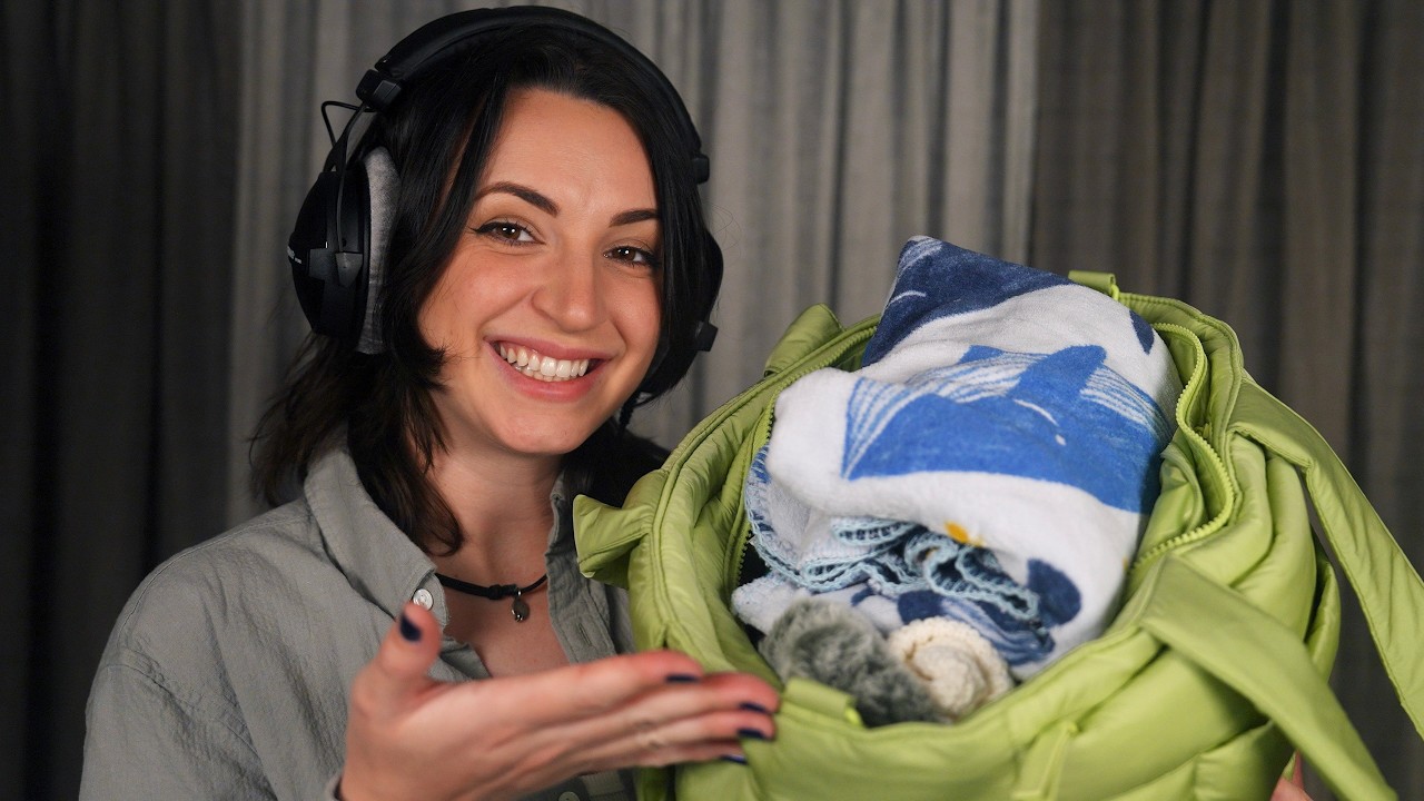 ASMR What&rsquo;s in my Hospital Bag? | Baby & Pregnancy Update