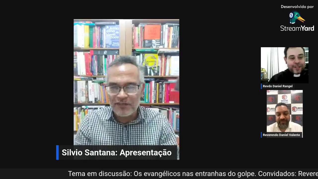 OLHAR INQUIETO-Convidados: Daniel Rangel/Daniel Valente. Tema: Os evangélicos nas entranhas do golpe