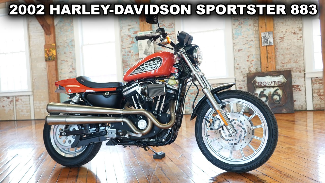 2002 HARLEY-DAVIDSON SPORTSTER 883 FLAT TRACKER BY STORZ!!