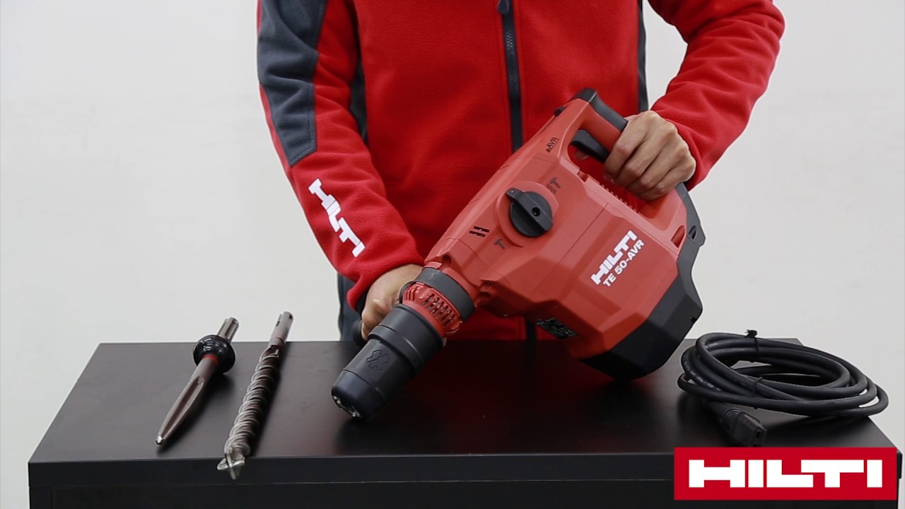 วิธีใช้งานและดูแลรักษาเครื่องมือฮิลติ รุ่น Hilti TE 50