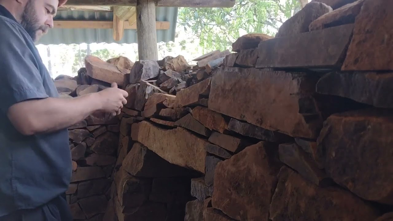 Casa de pedra. Episódio 15. Construindo uma casa de pedra. PrimitiveBuilding#StoneHouse