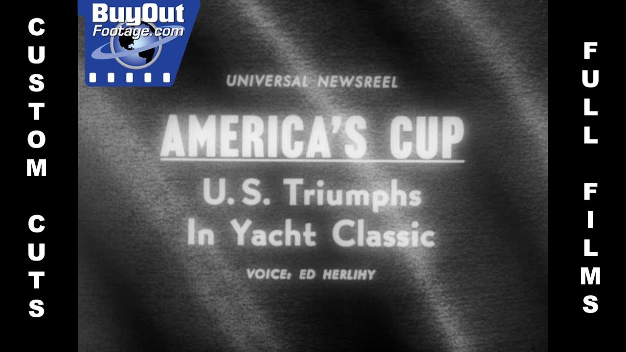 U.S. Triumphs In America's Cup Competition 1964