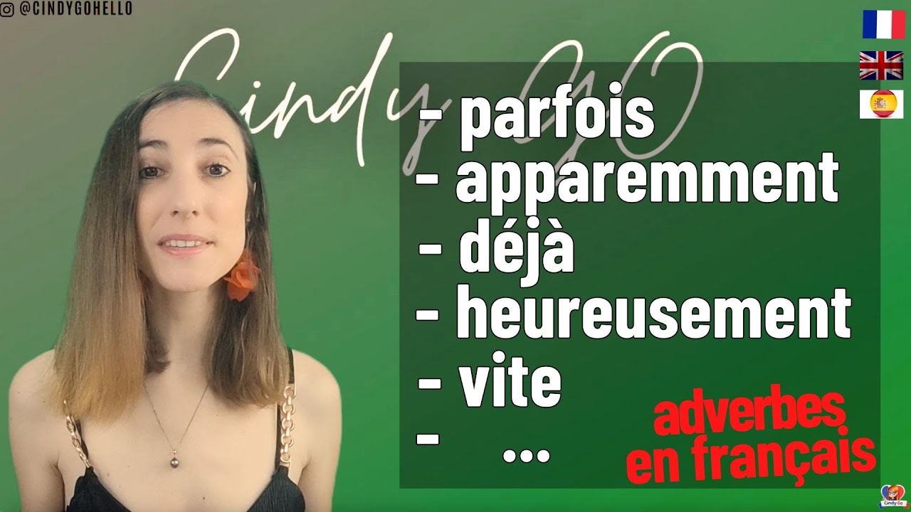 Los 50 Adverbios más Comunes en Francés con Ejemplos