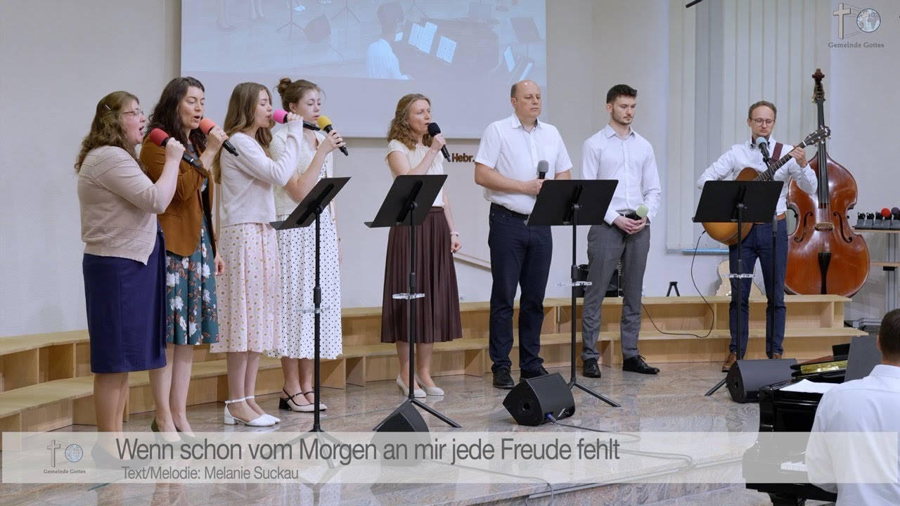 Wenn schon vom Morgen an mir jede Freude fehlt