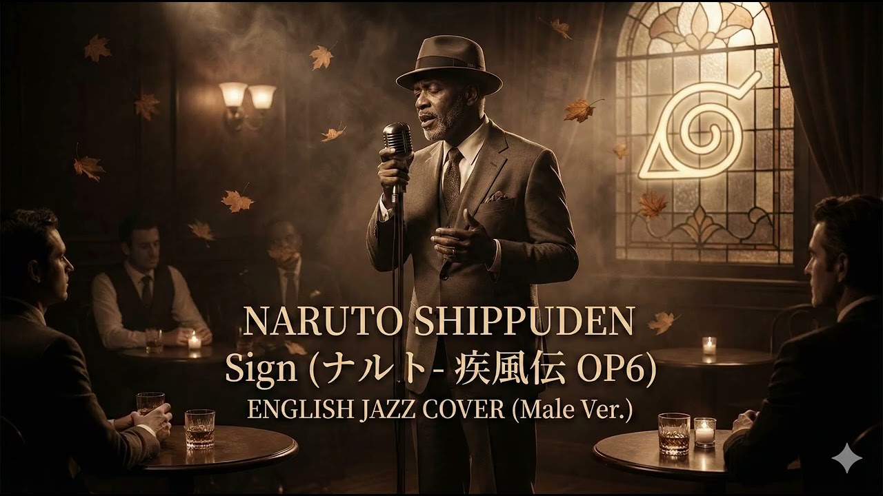 Sign - English Jazz Cover 🌙 NARUTO Shippuden OP6 (火影忍者疾風傳 / ナルト 疾風伝)